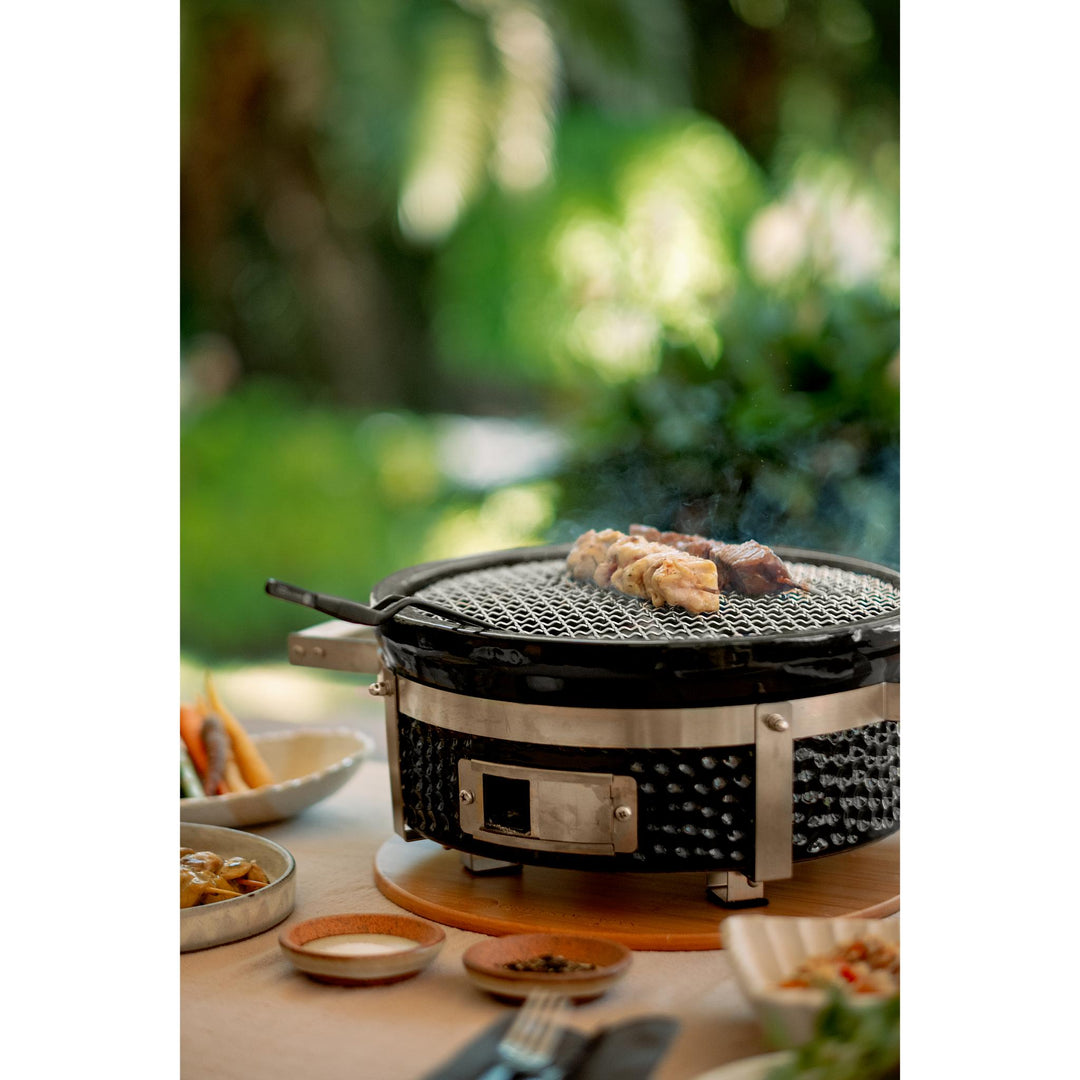 Grills of Japan 2-In-1 Teppanyaki & Hibachi Grill - Kuro