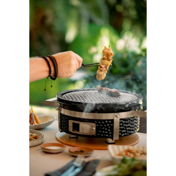 GOJ 2-In-1 Teppanyaki & Hibachi Grill Starter Combo - Aka