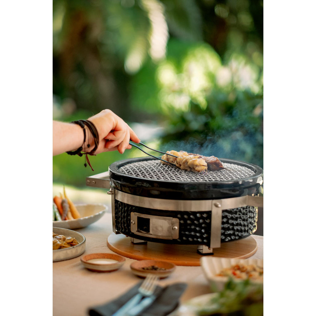 Grills of Japan 2-In-1 Teppanyaki & Hibachi Grill - Kuro