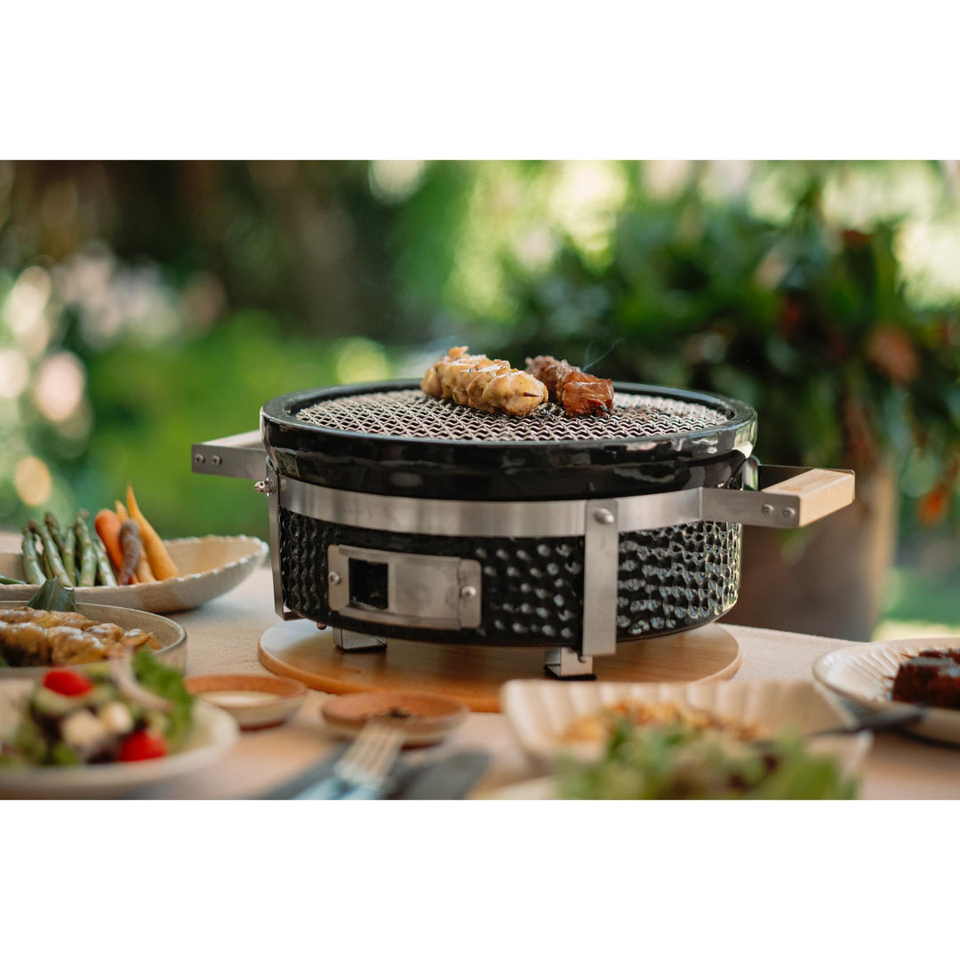 Grills of Japan 2-In-1 Teppanyaki & Hibachi Grill - Kuro