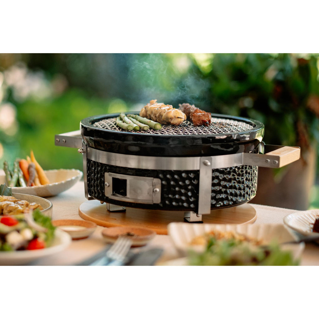 Grills of Japan 2-In-1 Teppanyaki & Hibachi Grill - Kuro