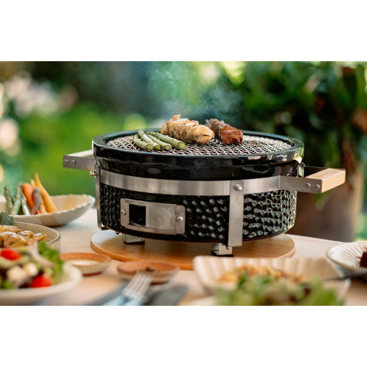 Grills of Japan 2-In-1 Teppanyaki & Hibachi Grill - Kuro