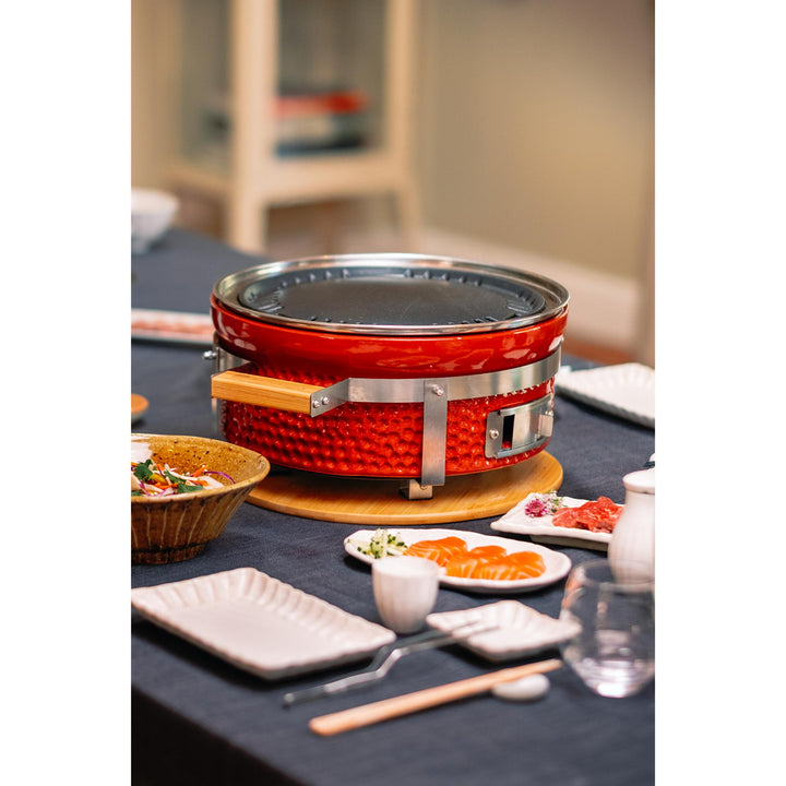 Grills of Japan 2-In-1 Teppanyaki & Hibachi Grill - Aka