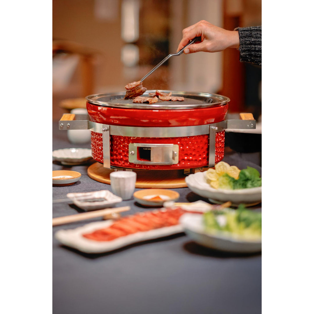 GOJ 2-In-1 Teppanyaki & Hibachi Grill Starter Combo - Kuro