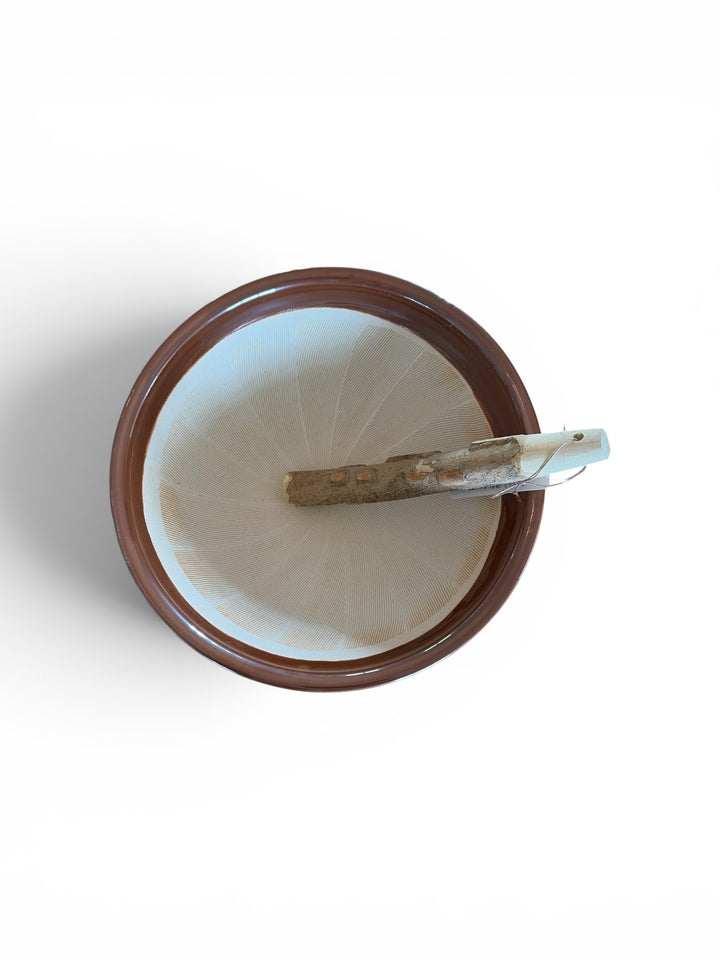 Dachi-Yaki Suribachi & Sansho Wood Surikogi - 28cm