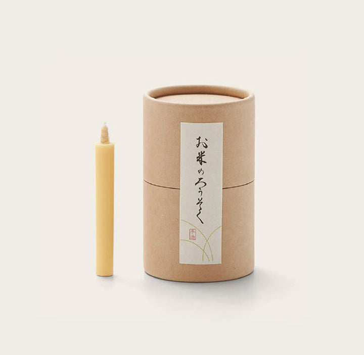 Daiyo Ivory Rice Wax Candles (20)