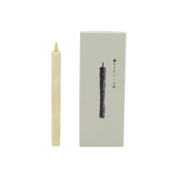 Daiyo Sumac Wax White Candles