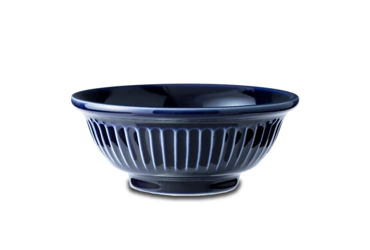GINPO Kikka Rice Bowl & Spoon Set (Blue)