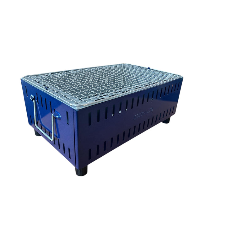 Compact Metal Shichirin - Blue