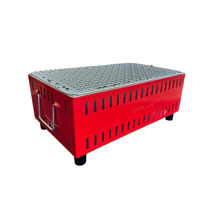 Compact Metal Shichirin - Red