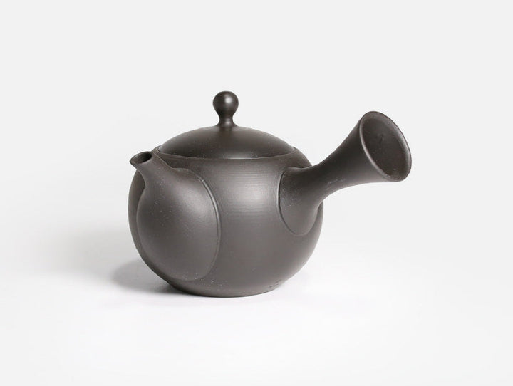 Jinsui Tokoname Kyusu Teapot & Tea Cup Set - Black