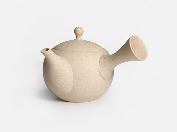 Jinsui Tokoname Kyusu Teapot & Tea Cup Set - Ivory