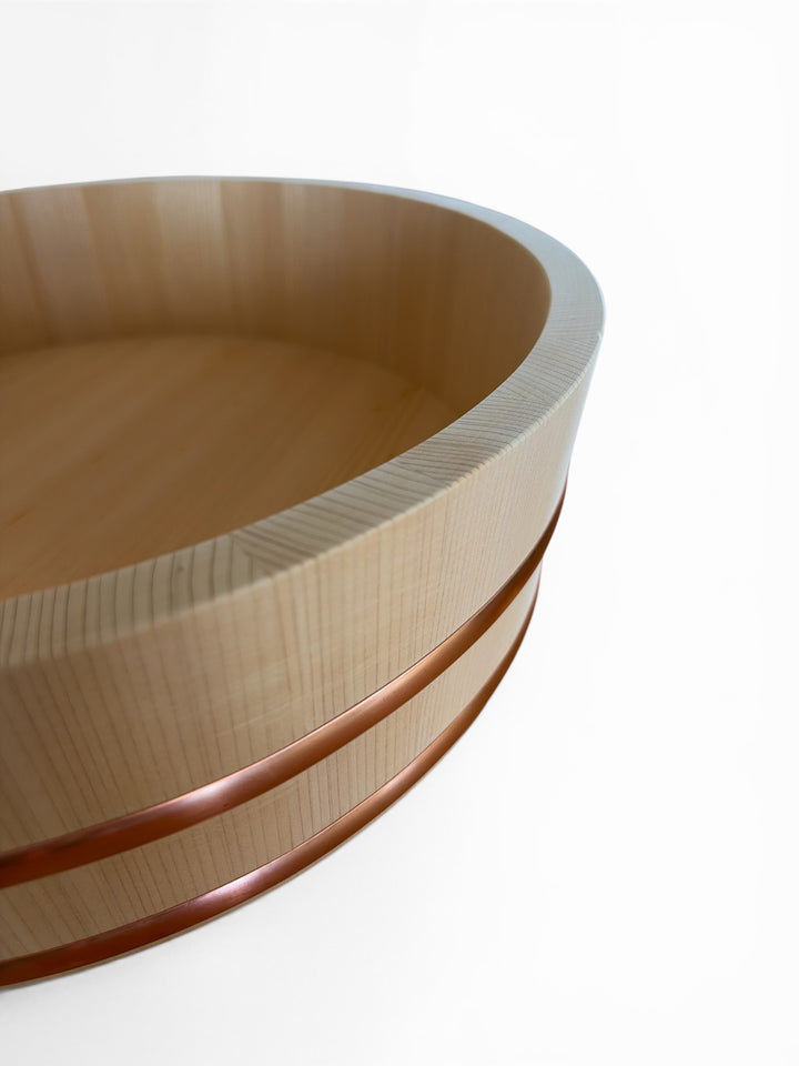 Japanese Hangiri (Handai) Rice Mixing Tub - 39cm
