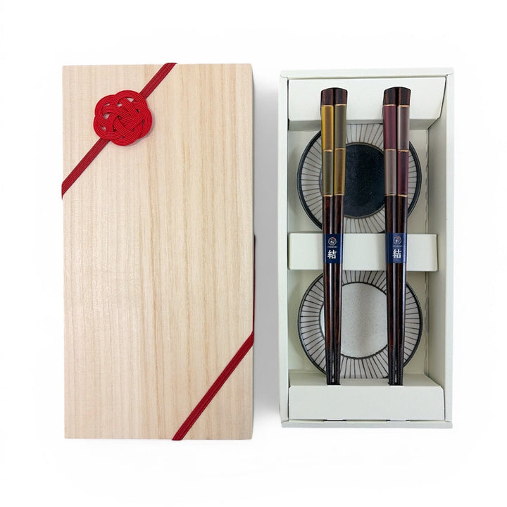 Kawai Chopsticks Gift Set - Ichimatsuyoigane