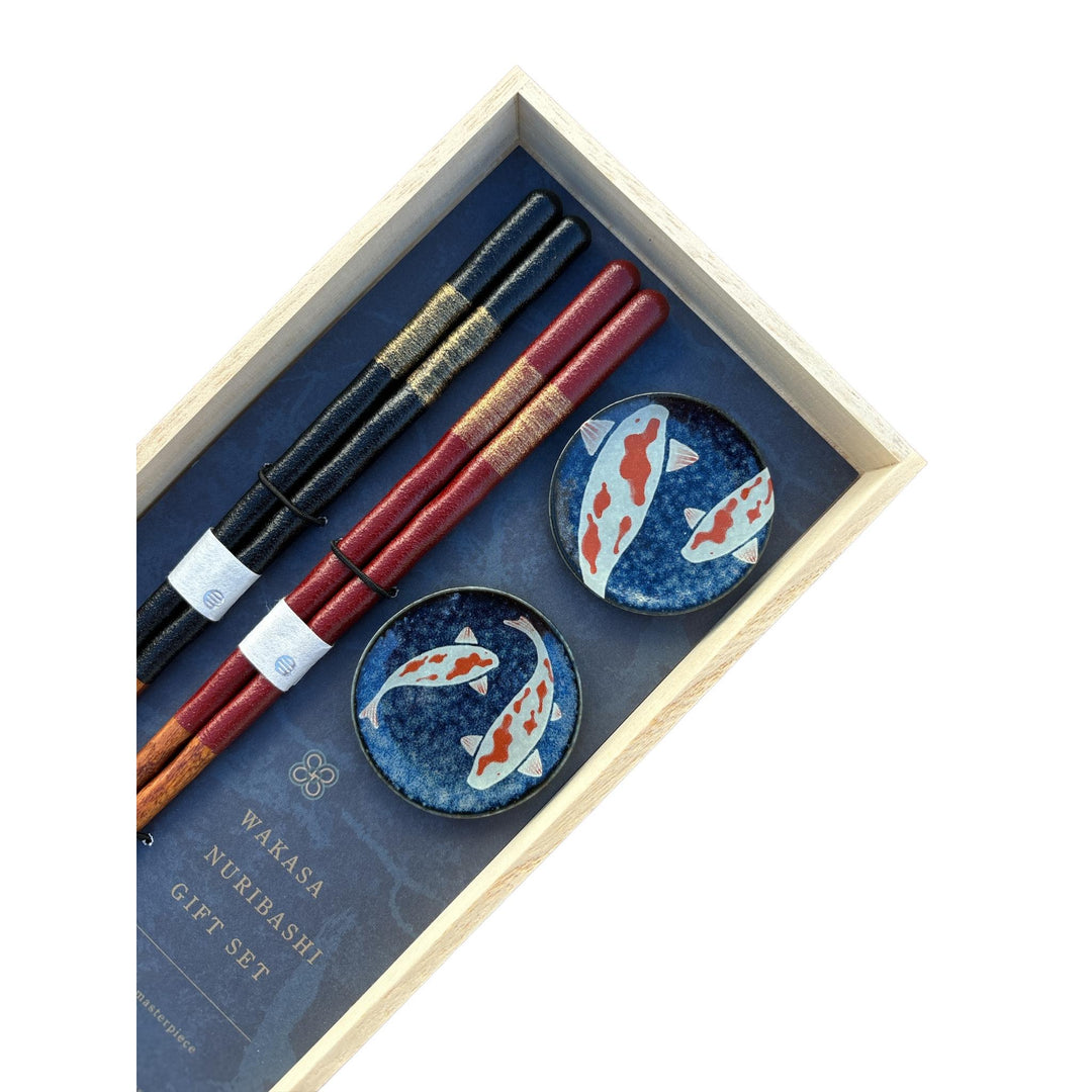 Kawai Chopsticks Gift Set - Koi