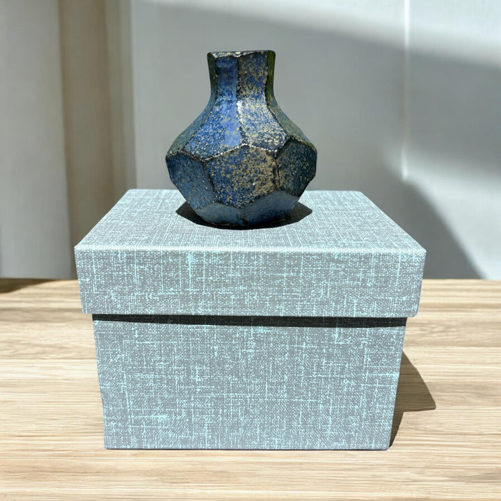 Single Flower Vase - Rokku / Blue