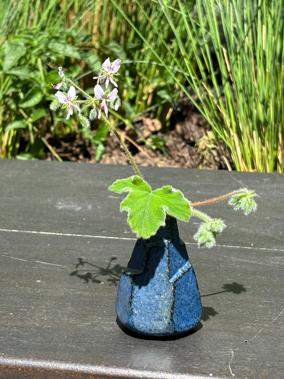 Single Flower Vase - Yama / Blue