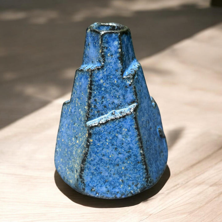 Single Flower Vase - Yama / Blue