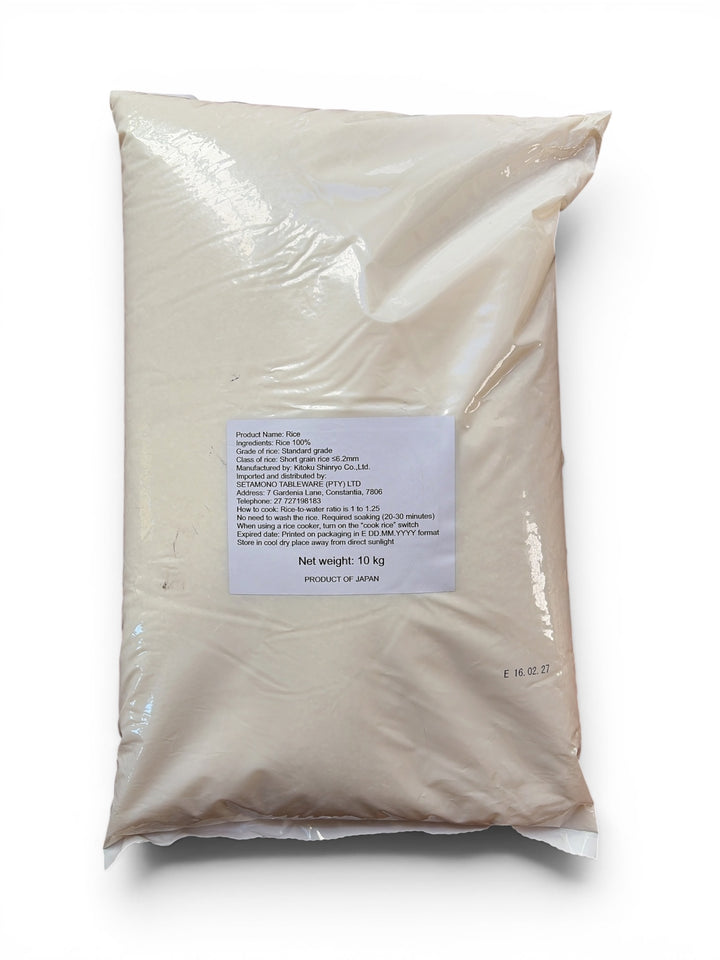 Niigata Koshihikari Short-Grain White Rice - 10kg