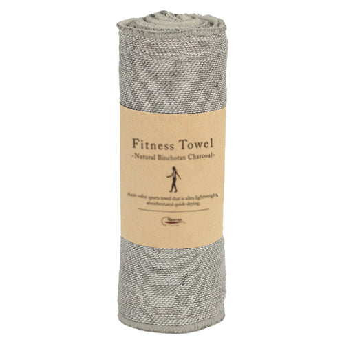 Maruyama Fitness Towel - Natural Charcoal