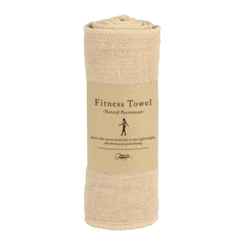 Maruyama Fitness Towel - Natural Persimmon