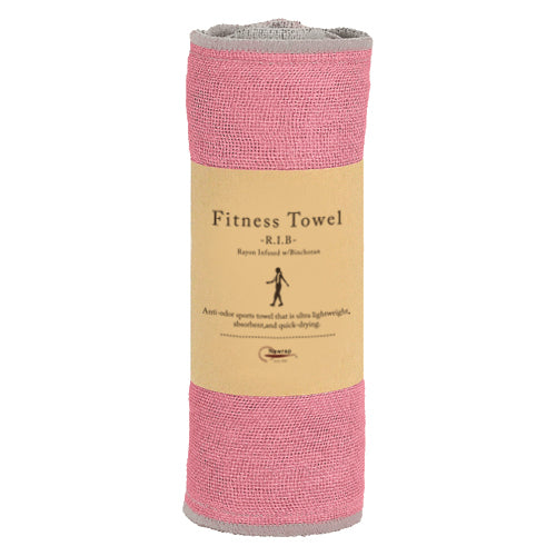 Maruyama R.I.B Fitness Towel - Bright Pink