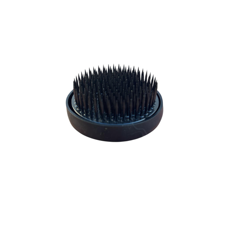 Black Kenzan Round (Spiky Frog) - Medium