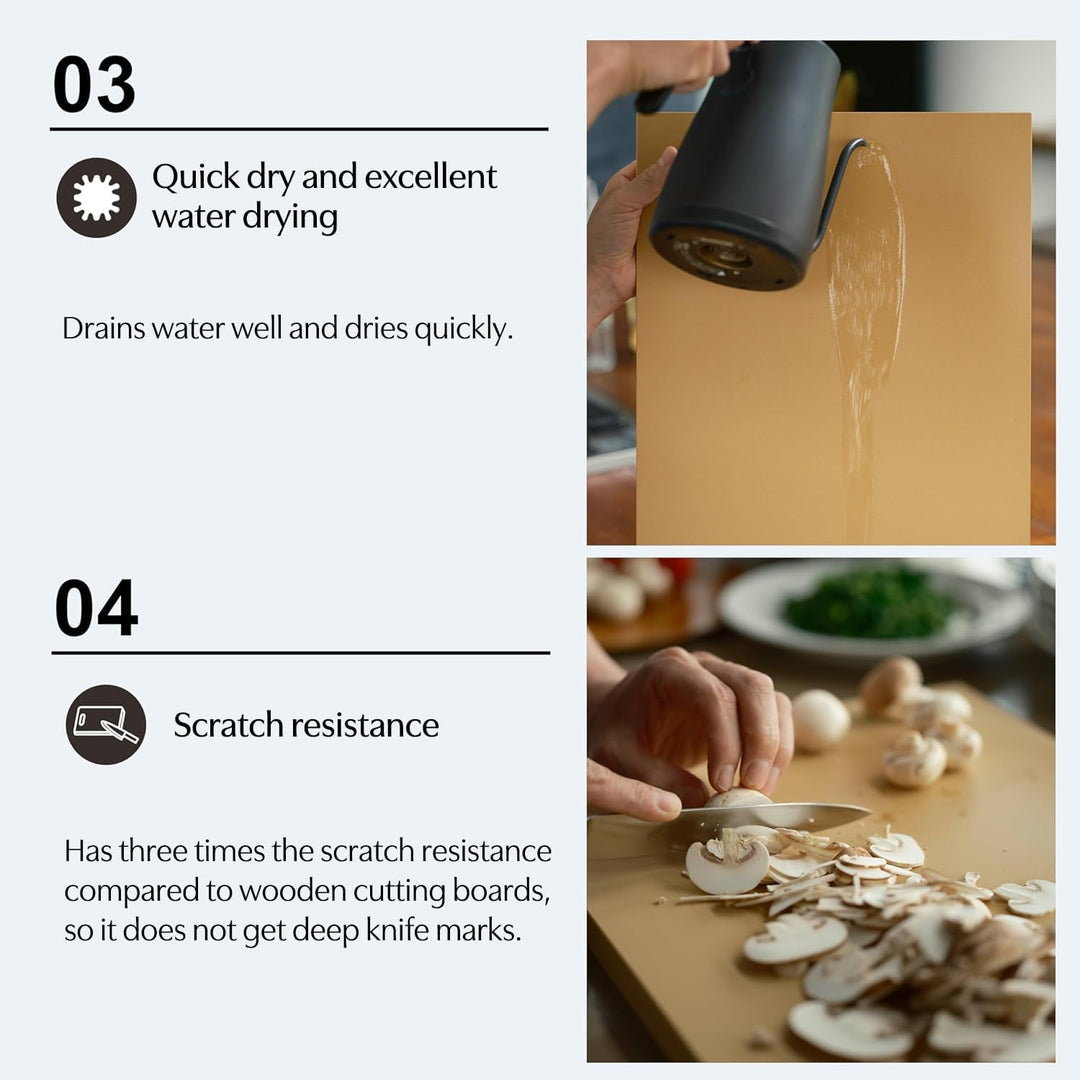 Parker Asahi CookinCut Home Antibacterial Rubber Cutting Board (M/L/LL)