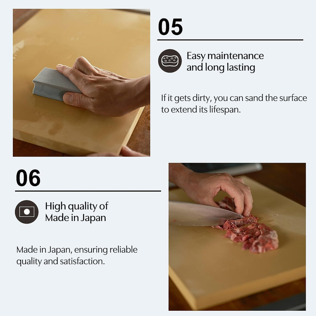 Parker Asahi CookinCut Home Antibacterial Rubber Cutting Board (M/L/LL)