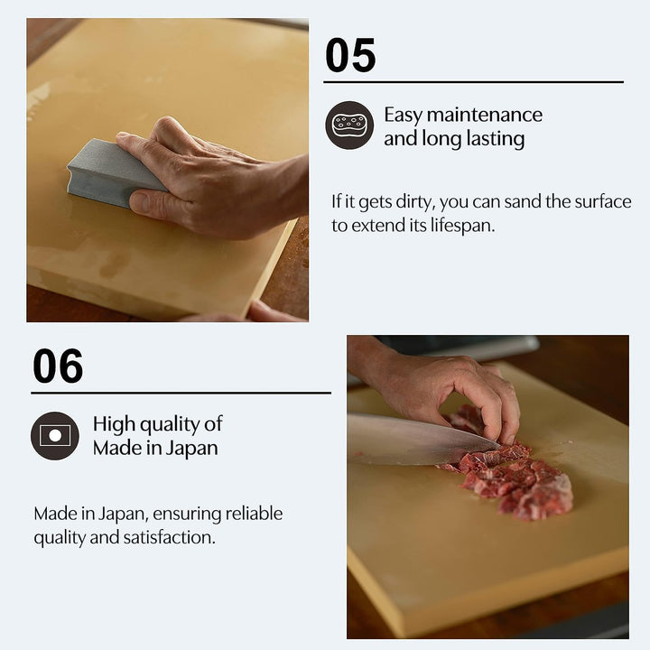 Parker Asahi CookinCut Home Antibacterial Rubber Cutting Board (M/L/LL)