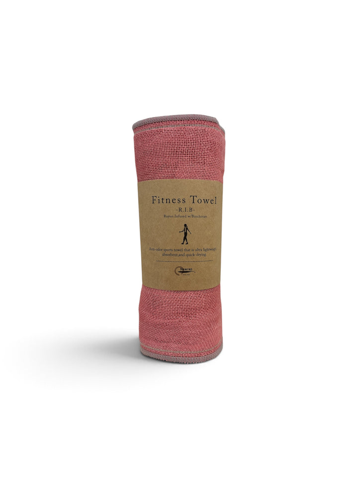 Maruyama R.I.B Fitness Towel - Bright Pink