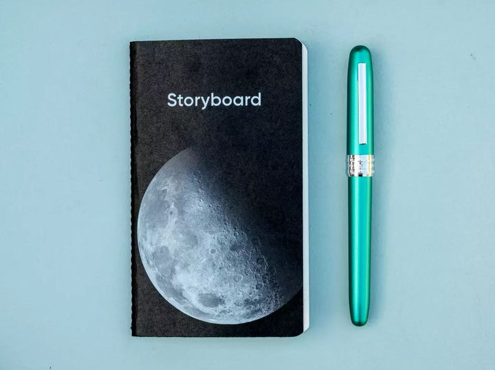 Platinum Plaisir Fountain Pen - Teal Green