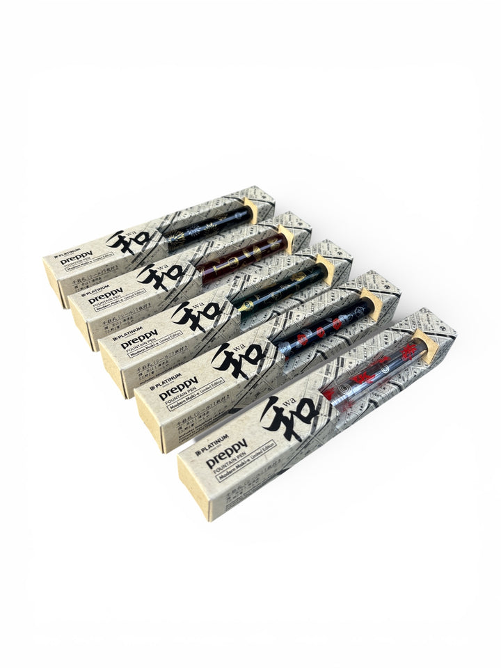 Limited-Edition Platinum Preppy wa Fountain Pen (6 Designs)