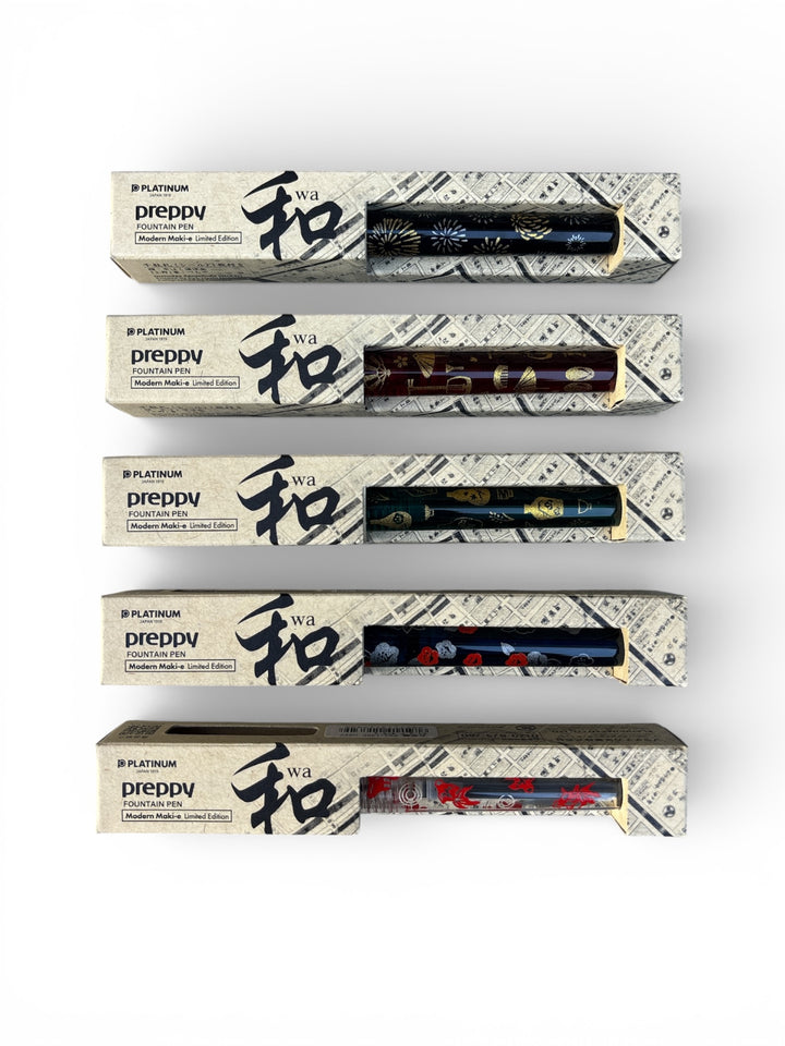 Limited-Edition Platinum Preppy wa Fountain Pen (6 Designs)