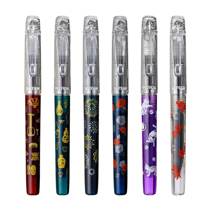 Limited-Edition Platinum Preppy wa Fountain Pen (6 Designs)