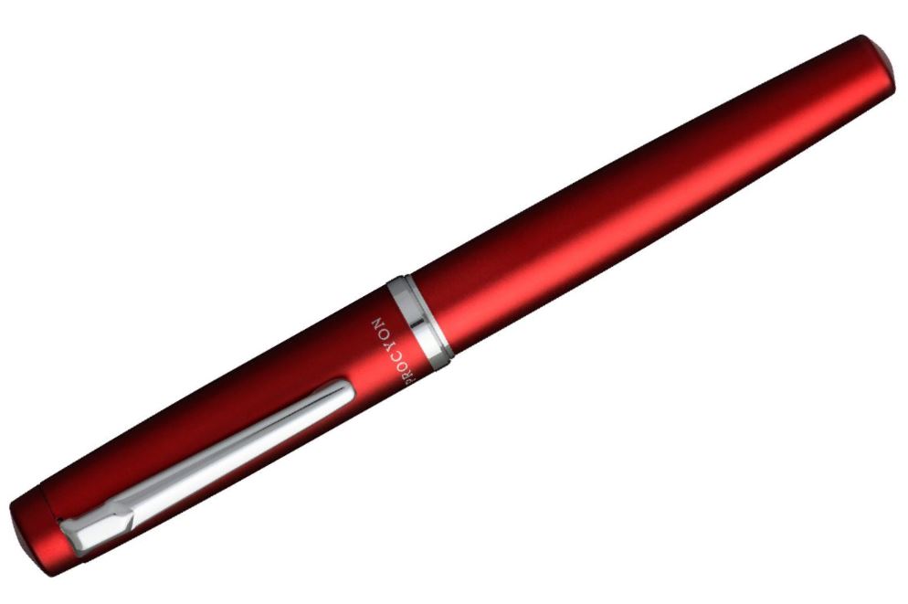 Platinum Procyon Fountain Pen - Carmine Red (Medium)