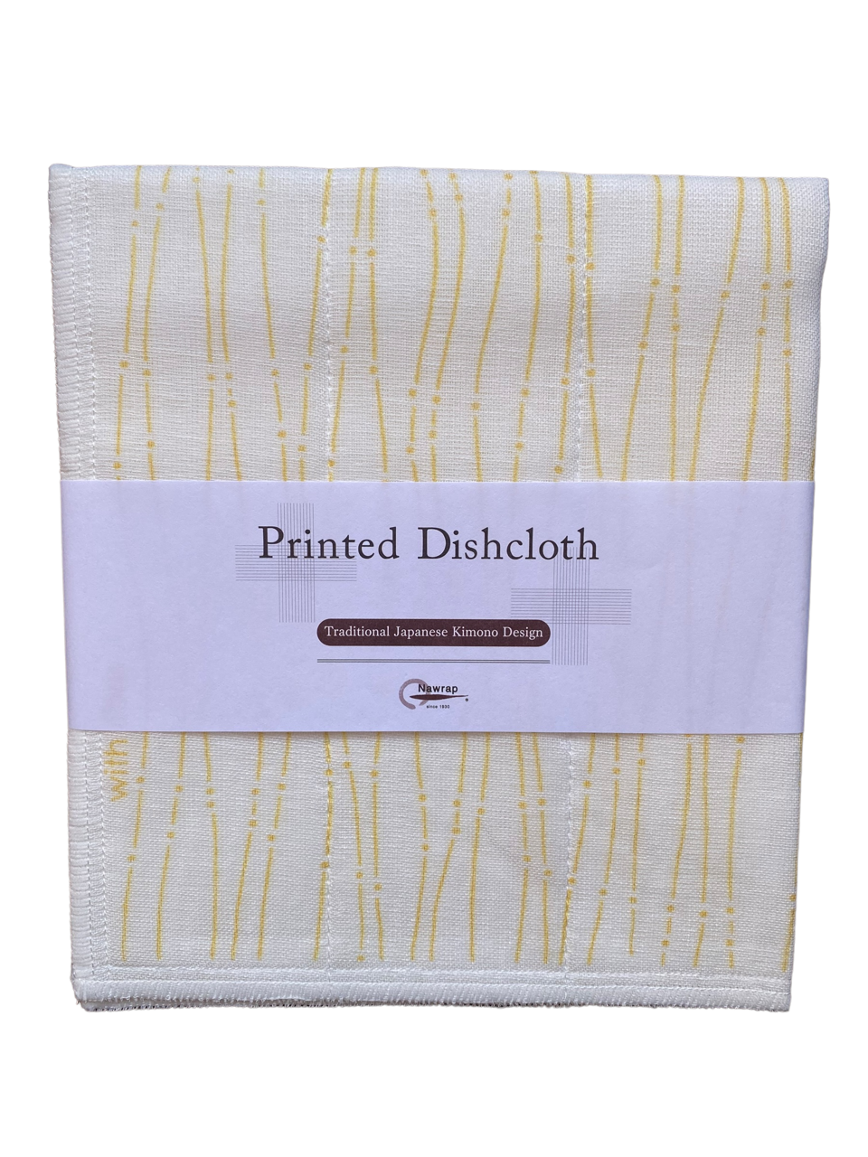 Printed Dishcloth - Kimono Design