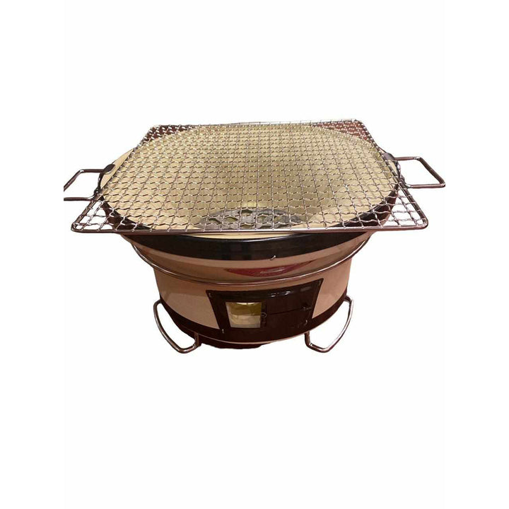 S13 Hibachi Grill + Charcoal Starter Pot + 2kg Binchotan Charcoal (1kg FREE)