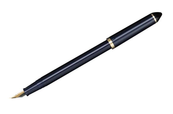 Sailor Fude De Mannen Calligraphy Fountain Pen - 40 Degree Nib (Dark Blue)