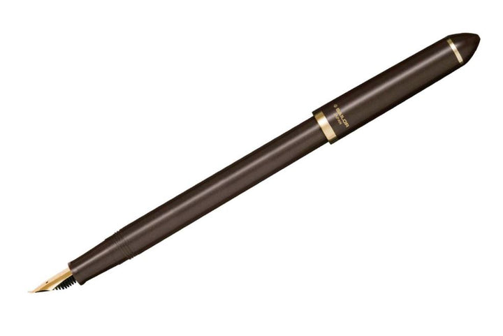 Sailor Fude De Mannen Calligraphy Fountain Pen - 40 Degree Nib (Brown)