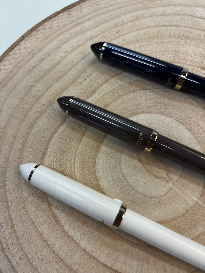 Sailor Fude De Mannen Calligraphy Fountain Pen - 40 Degree Nib (Dark Blue)