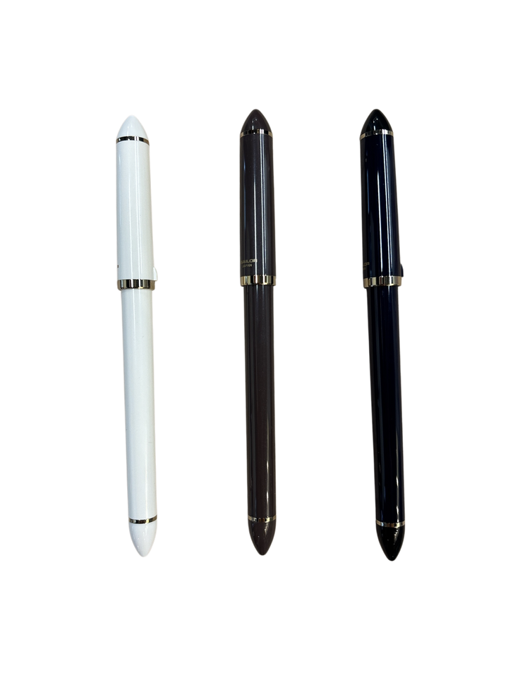 Sailor Fude De Mannen Calligraphy Fountain Pen - 40 Degree Nib (Brown)