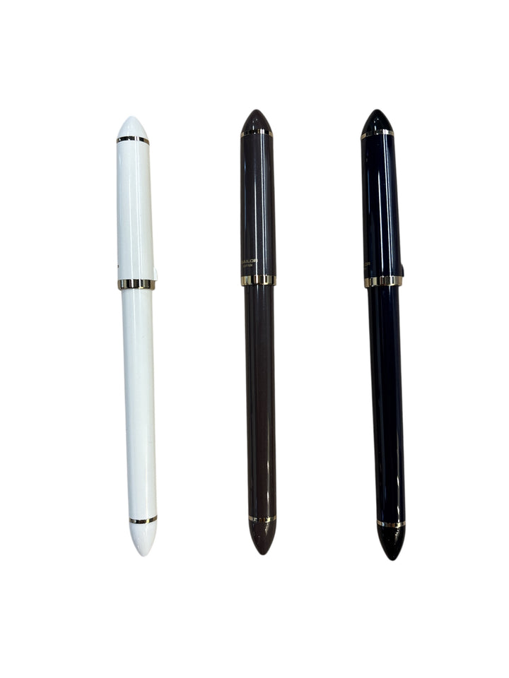 Sailor Fude De Mannen Calligraphy Fountain Pen - 40 Degree Nib (Dark Blue)