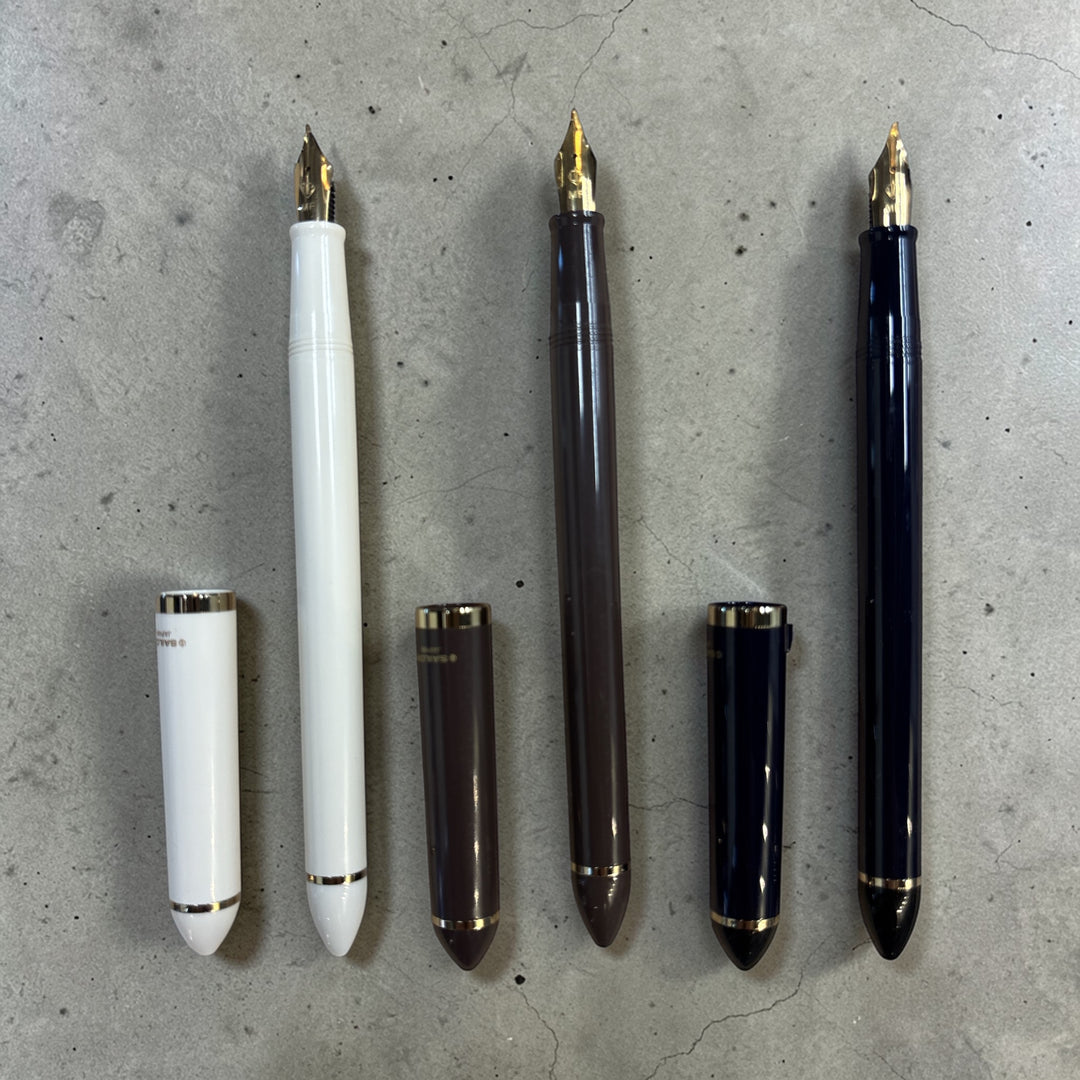 Sailor Fude De Mannen Calligraphy Fountain Pen - 40 Degree Nib (Dark Blue)