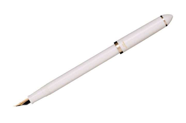 Sailor Fude De Mannen Calligraphy Fountain Pen - 40 Degree Nib (Pearl White)