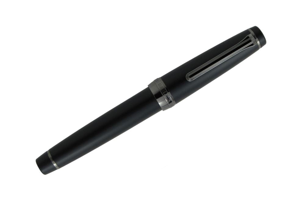 Sailor Pro Gear Imperial Black Fountain Pen Gift Set - 21 kt Gold Nib