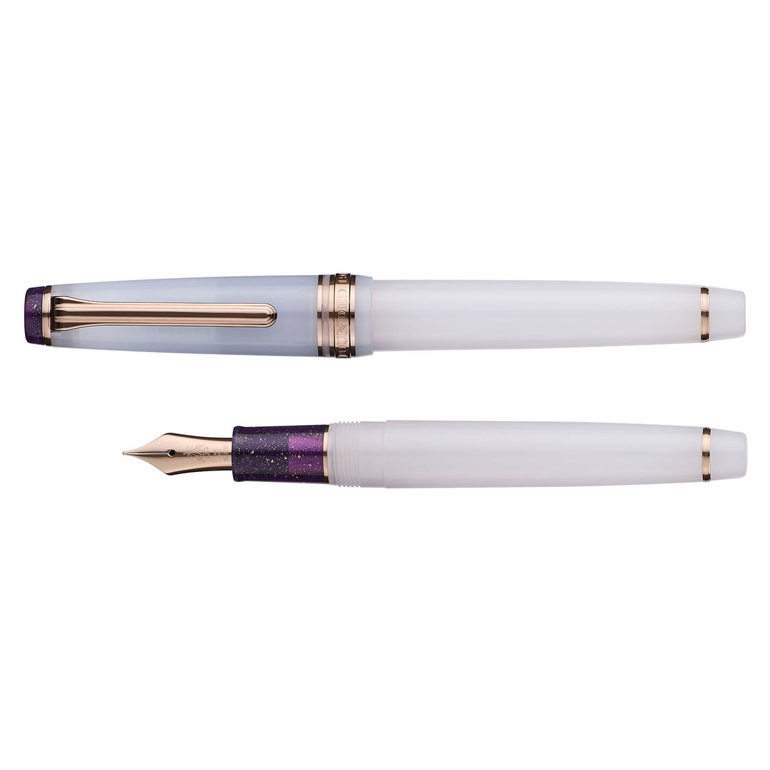 Sailor Pro Gear Slim Fountain Pen – Dried Flowers – Lavender - 14kt Gold Nib