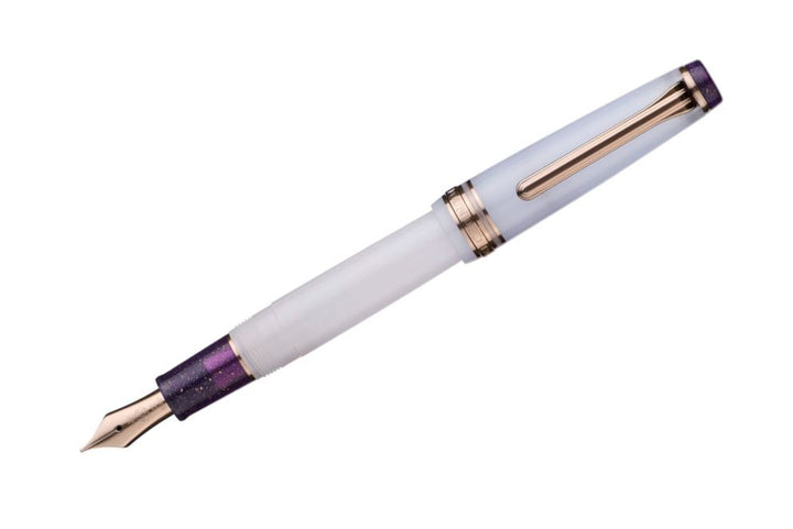 Sailor Pro Gear Slim Fountain Pen – Dried Flowers – Lavender - 14kt Gold Nib