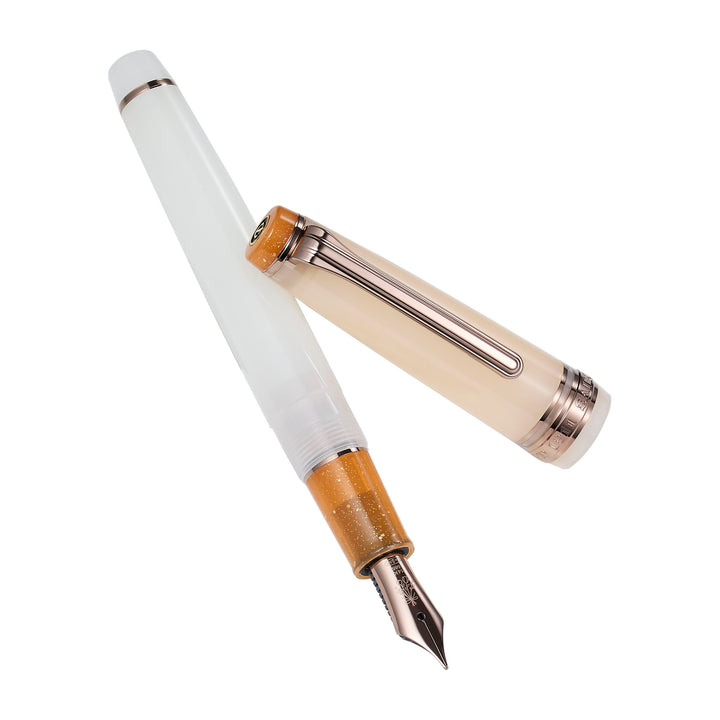 Sailor Pro Gear Slim Fountain Pen – Dried Flowers – Mimosa - 14kt Gold Nib