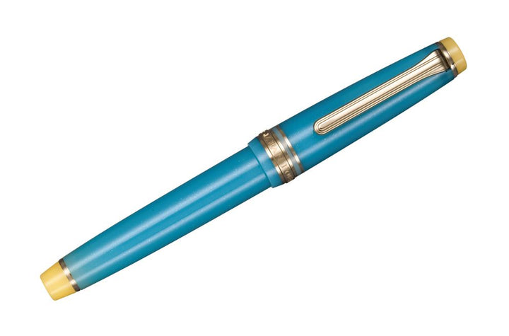 Sailor Pro Gear Slim “Solar Term Series” Fountain Pen Gift Set - Yuzuyu Limited Edition - 21 kt Gold Nib